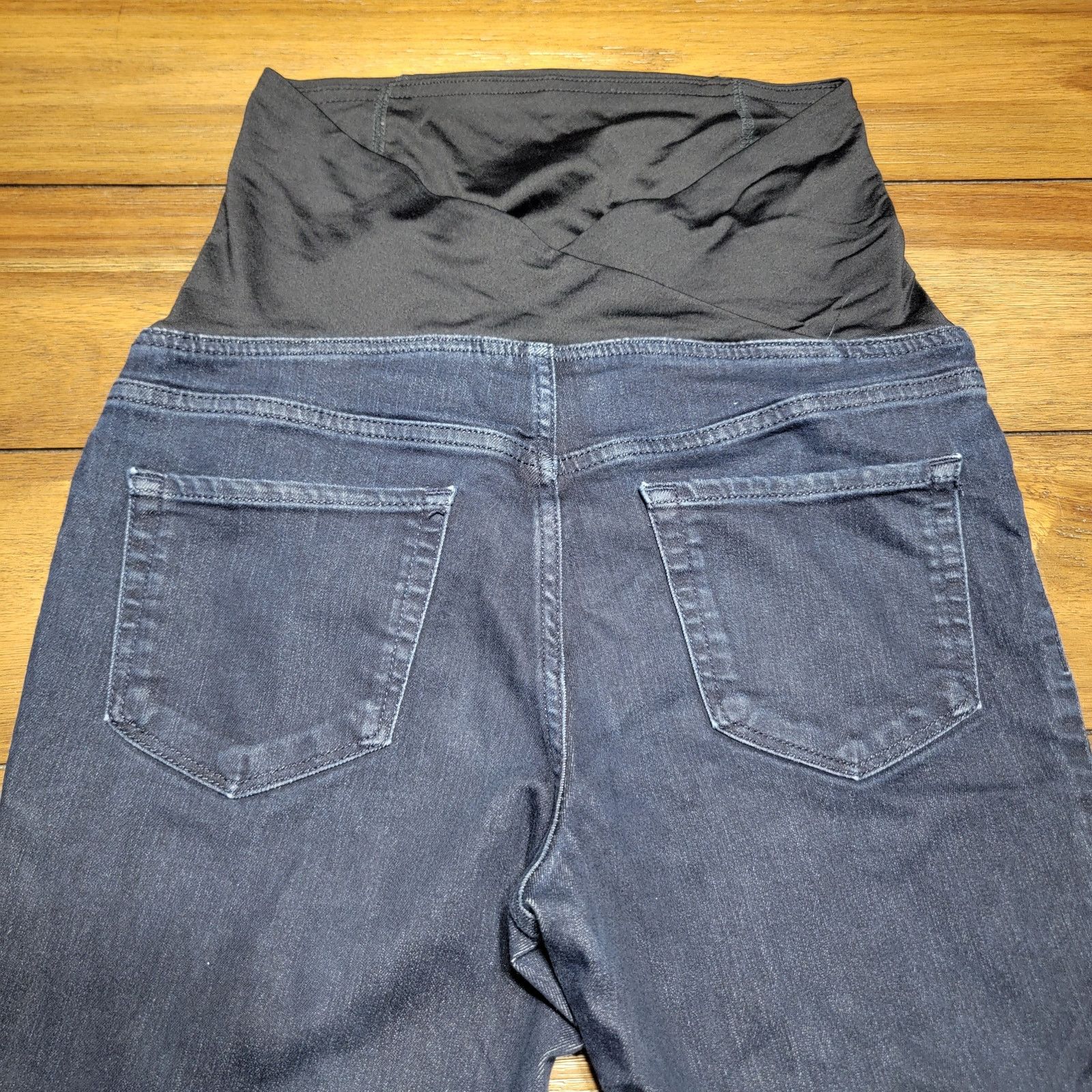 Other Isabel Maternity Dark Wash Denim Jegging - Size 4/27R Size 27" / US 4 / IT 40 - 4 Thumbnail