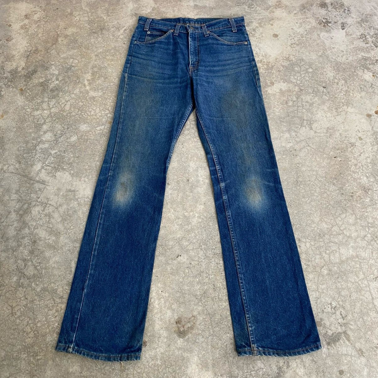 Levi's Vintage 90’s Levis 517 Orange Tab Faded Blue Flared Jeans Size US 32 / EU 48 - 1 Thumbnail