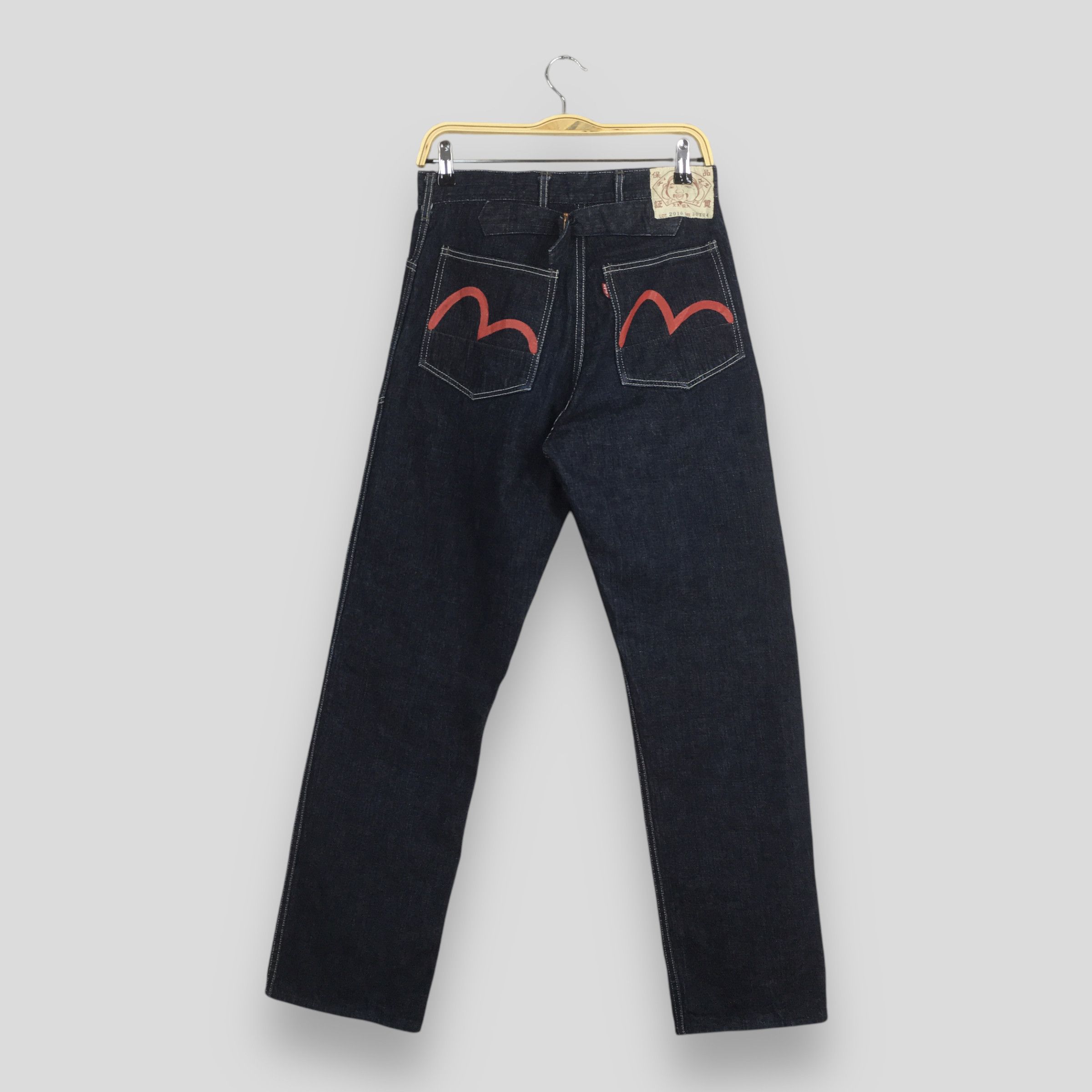 Evisu Size 29x28 Vintage 90s Evisu Daicock Japan Navy Denim S561 Size US 29 - 8 Thumbnail