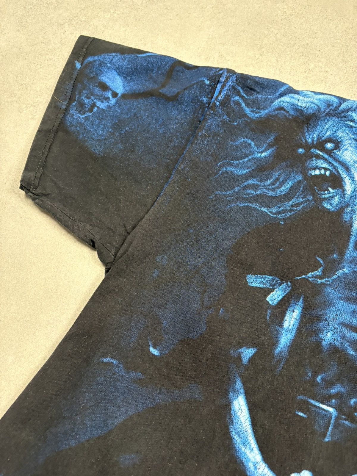 Band Tees Iron Maiden 2007 Benjamin Breeg All Over Print Tee XXL Band Size US XXL / EU 58 / 5 - 7 Thumbnail