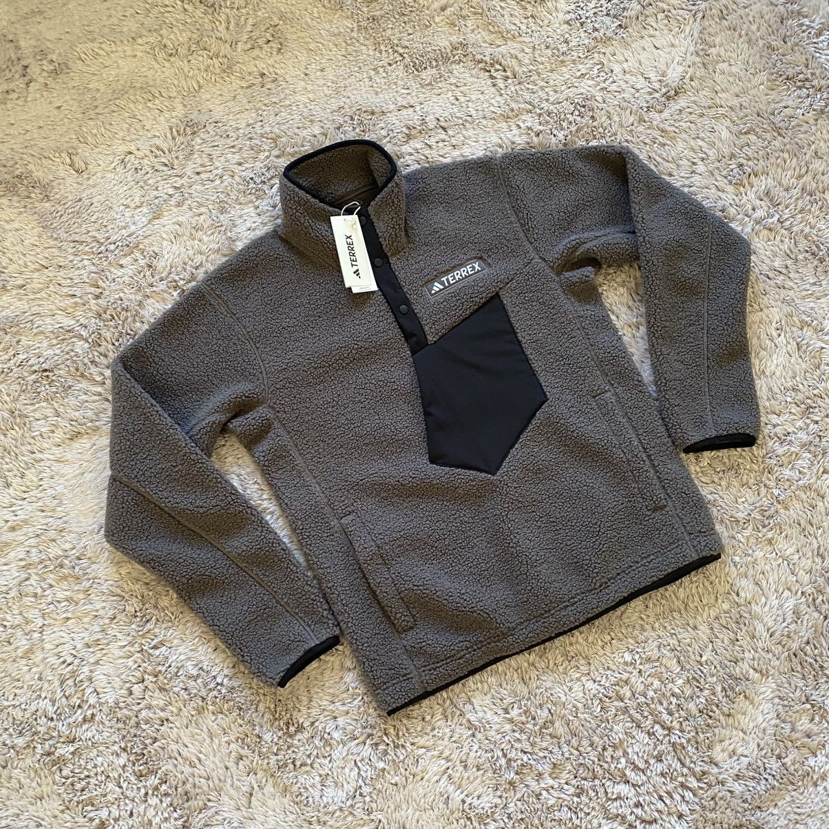 Adidas Adidas Terrex Sherpa Fleece Pullover NEW- Unisex size S Size US S / EU 44-46 / 1 - 2 Thumbnail