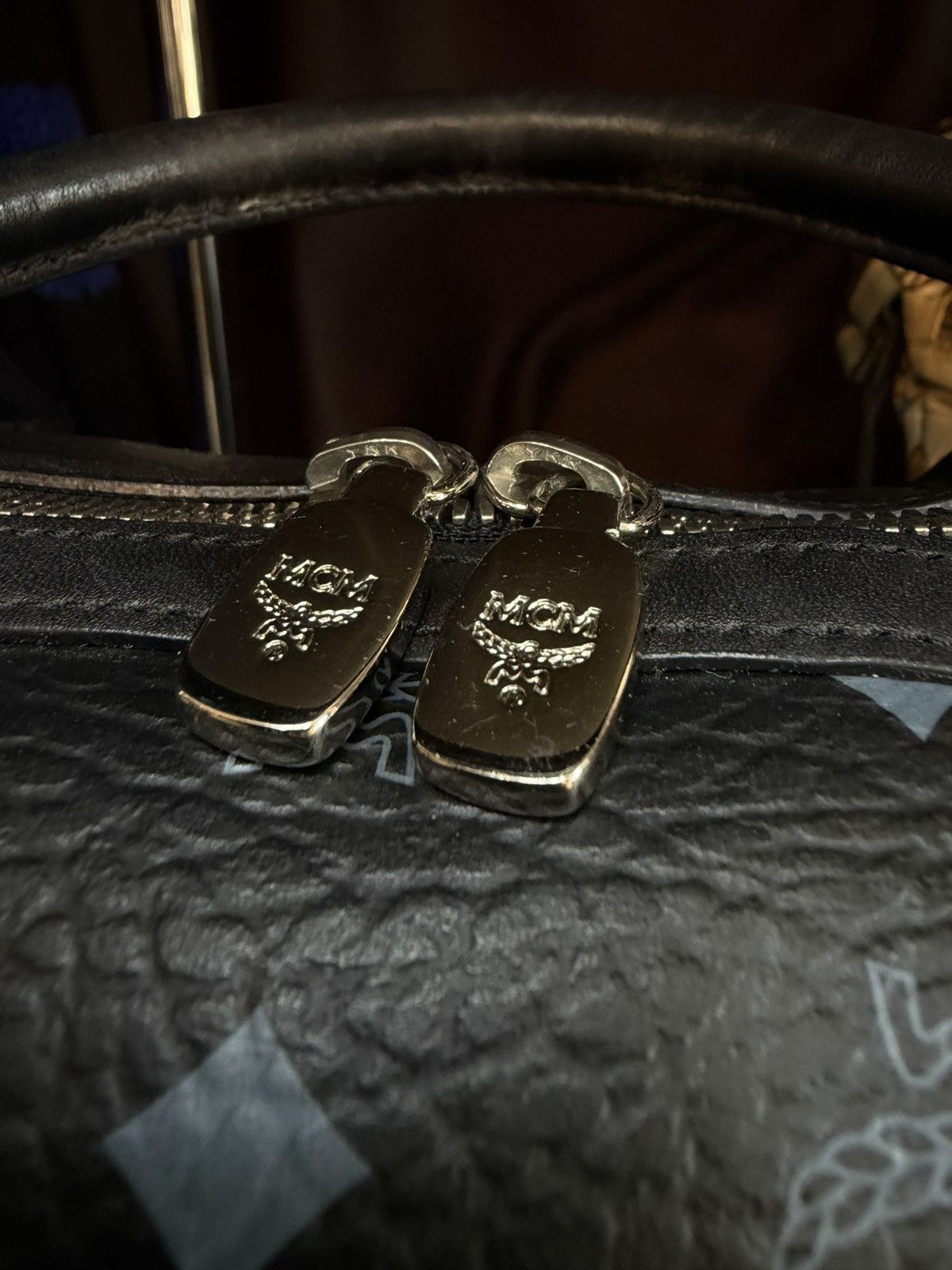 MCM MCM Logo Monogram Handbag Size ONE SIZE - 10 Thumbnail