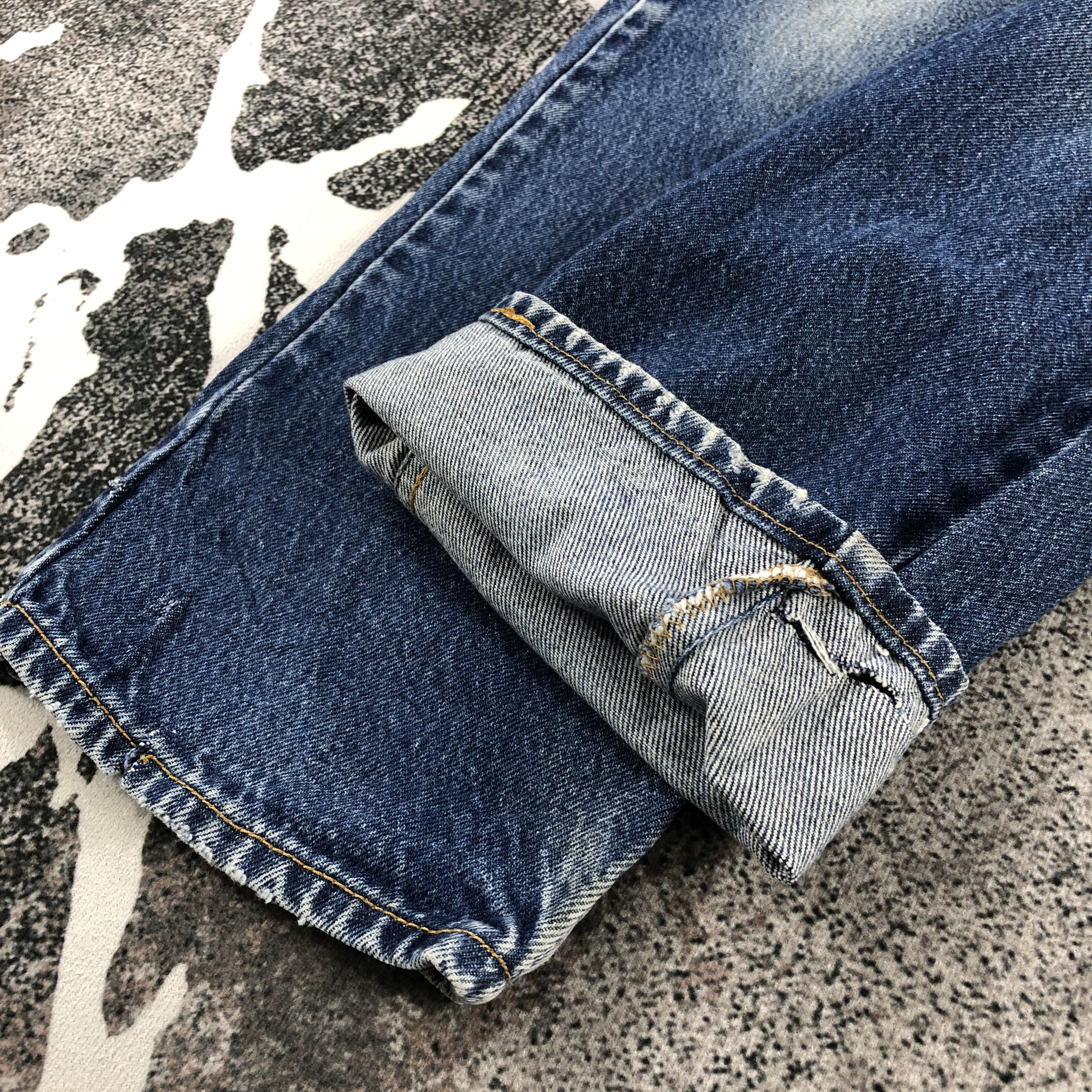 Levi's Vintage Levi's 550 Jeans Faded Blue Denim KJ993 Size US 30 / EU 46 - 7 Thumbnail