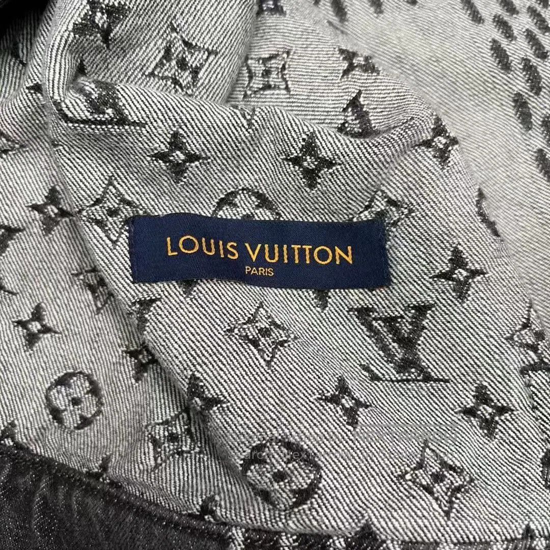 Louis Vuitton louis vuitton nigo gray black denim jacket. Size US L / EU 52-54 / 3 - 4 Thumbnail