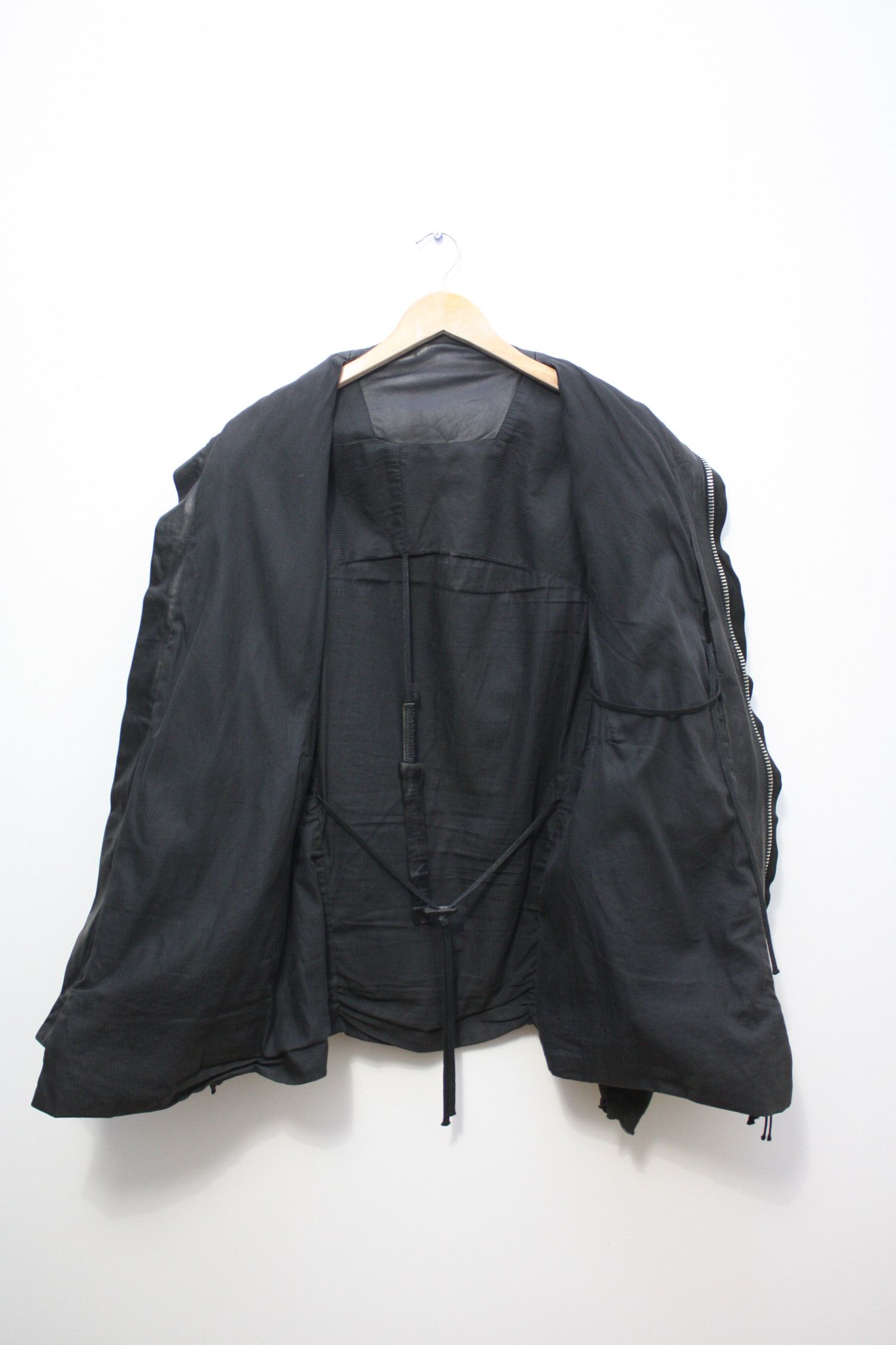 Boris Bidjan Saberi Boris Bidjan Saberi J1-F211 Leather Jacket Oiled AW12 Size US L / EU 52-54 / 3 - 4 Thumbnail