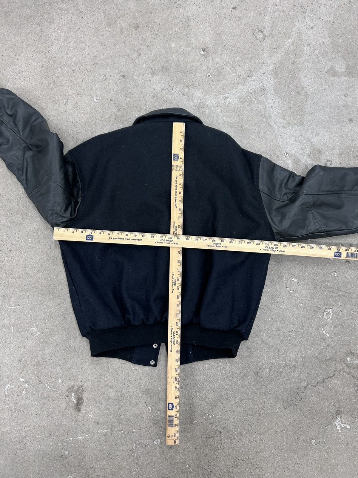 Vintage Vintage nestle nescafe wool lesther varsity bomber Size US L / EU 52-54 / 3 - 6 Thumbnail
