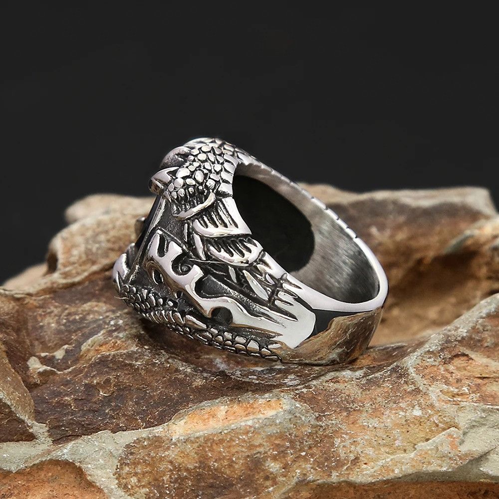 Other Dragon Claw Stone Ring Size ONE SIZE - 2 Thumbnail