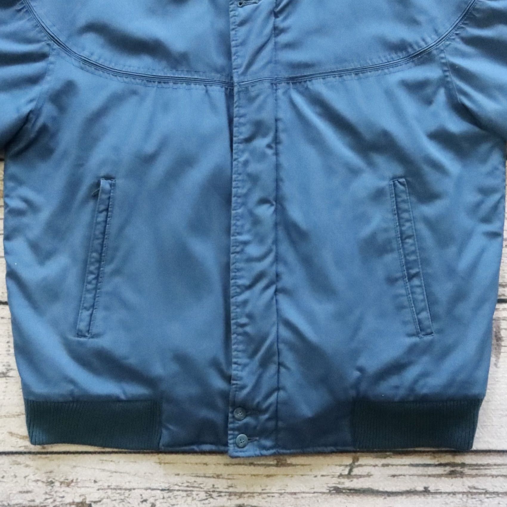 Vintage Vintage Derby San Francisco Paisley Lined Jacket 40 Blue Size US XXS / EU 40 - 3 Thumbnail