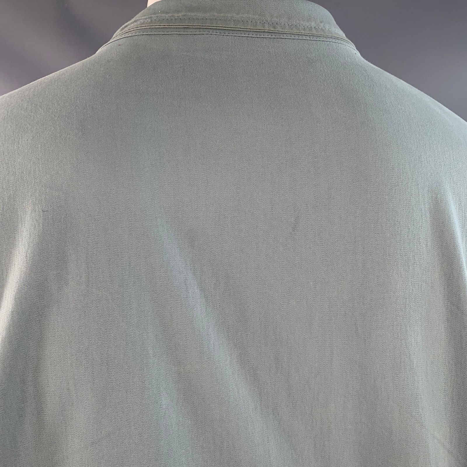 Marine Layer MARINE LAYER XL Blue Grey Color Block Cotton Blend Jacket Size US XL / EU 56 / 4 - 5 Thumbnail