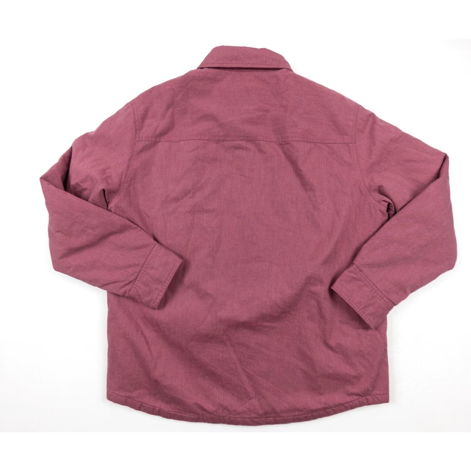 UNTUCKit UNTUCKit Mens Jacket XL XLarge Red Button-Down Shacket Flannel Lined Ziraldo Adult Size US XL / EU 56 / 4 - 5 Thumbnail