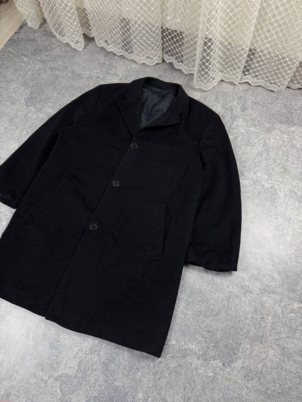 Balmain Balmain Wool Cashmere Coat Navy M/L Size US M / EU 48-50 / 2 - 4 Thumbnail