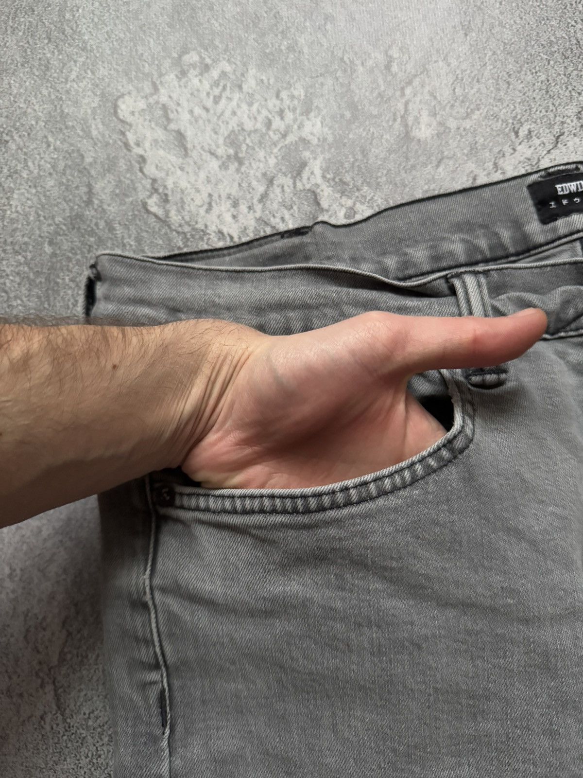 Edwin × Japanese Brand Edwin 36/30 ED-80 slim tapered denim pant trouser Jean chino Size US 36 / EU 52 - 9 Thumbnail