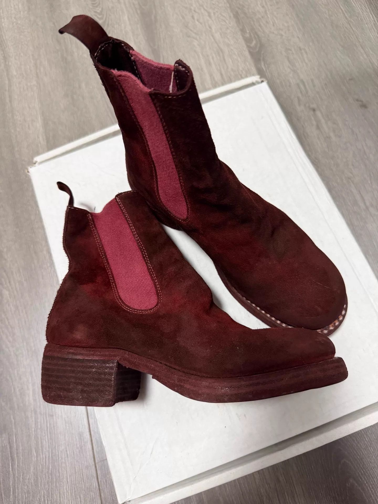 Guidi Guidi 76Z Burgundy 35 Size US 4.5 / IT 34.5 - 2 Thumbnail