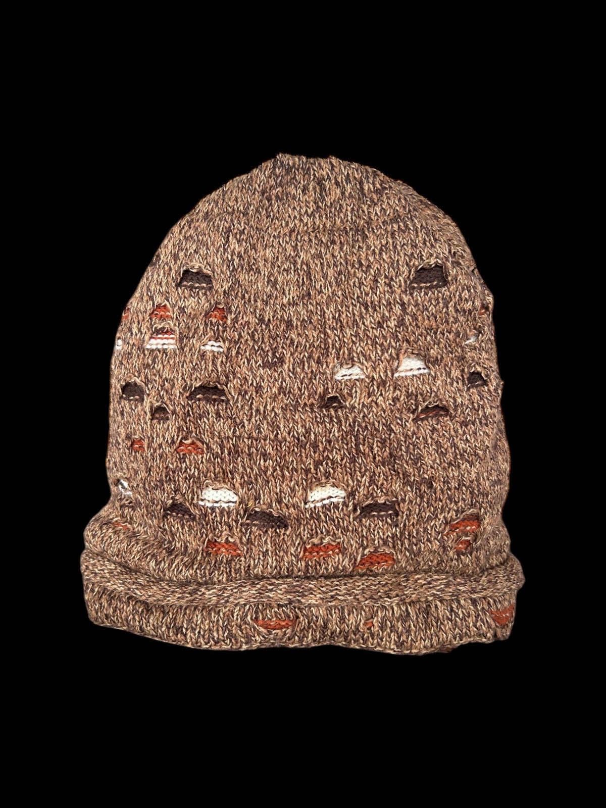 Japanese Brand × Kapital × Vintage Distressed Japanese Style Rare big Beanie Hats🎌☠️🎌☠️🎌 Size ONE SIZE - 3 Thumbnail
