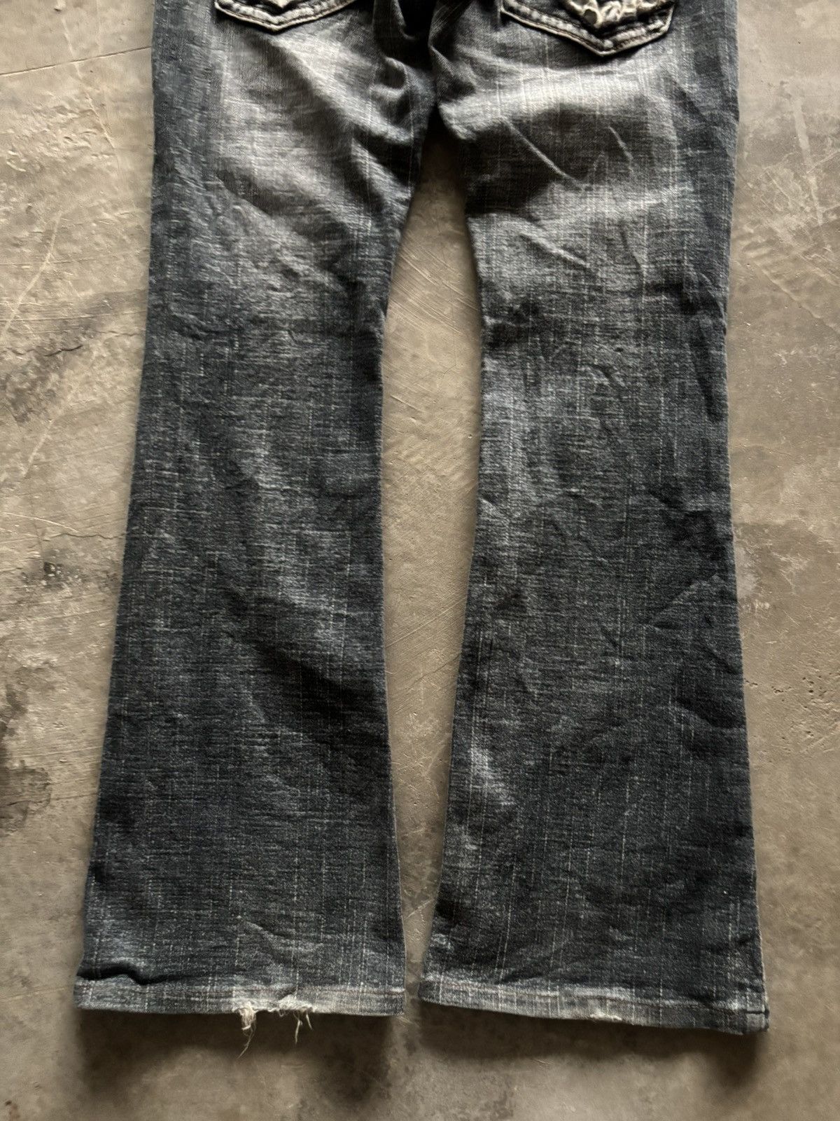 Hysteric Glamour BCBG flare washed japanese punk grunge i6w9 inspired Size US 28 / EU 44 - 17 Thumbnail