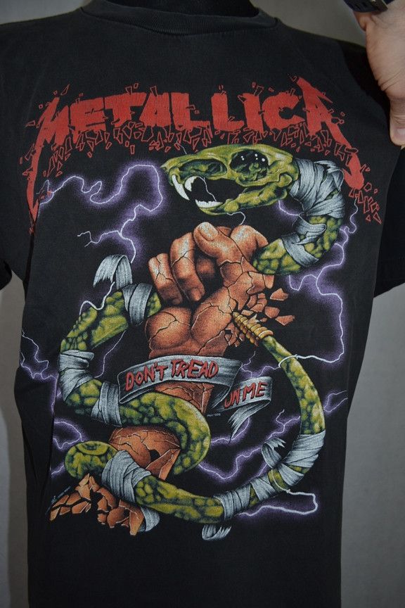 Band Tees × Metallica × Vintage LAST DROP Vintage Metallica 1998 tee t-shirt L Size US L / EU 52-54 / 3 - 11 Thumbnail
