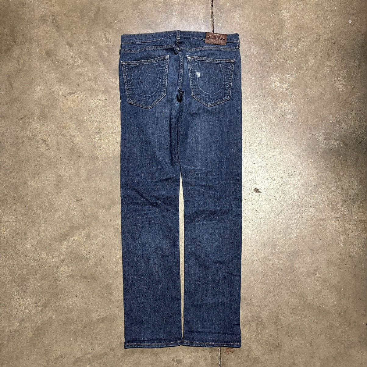 True Religion Vintage True Religion Rocco Denim Jeans Skinny Relaxed Y2K Size US 33 - 7 Thumbnail