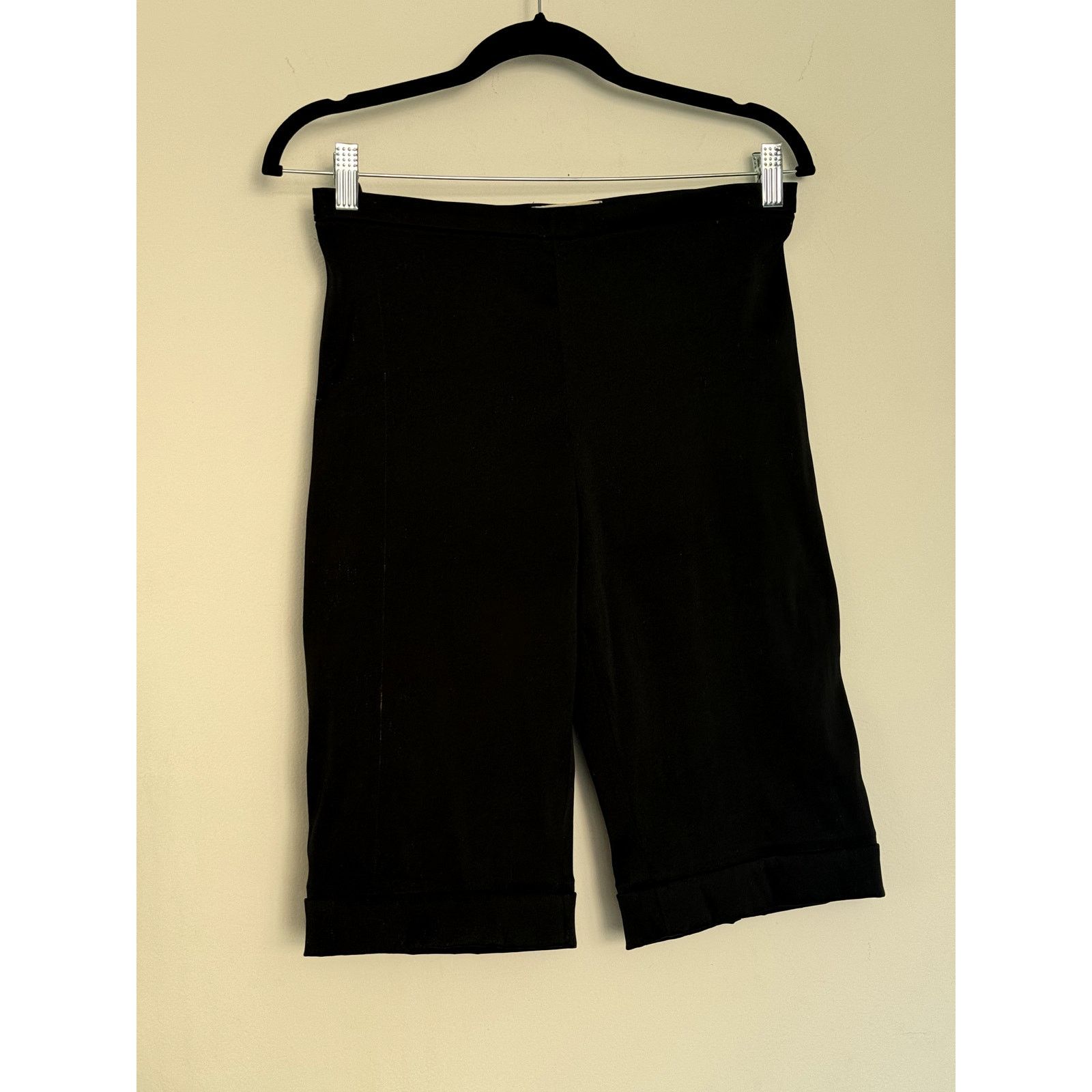 Prada Prada Black Stretch-Jersey Biker Shorts Size US 32 / EU 48 - 1 Thumbnail