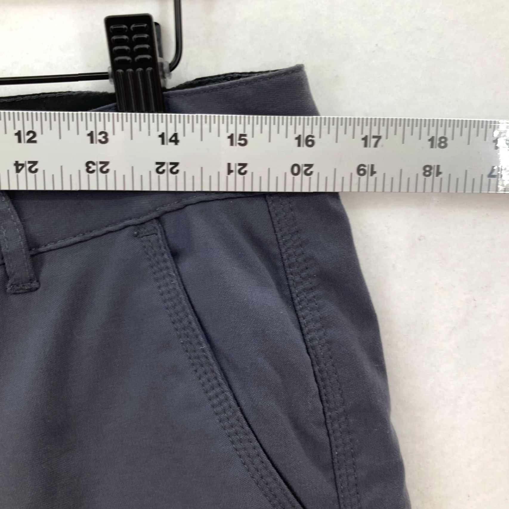 Prana prAna Sky Canyon Jogger Pants Women's 10 Blue Gray Nylon Cargo Hiking Regular Inseam 25 in Wide Size 32" / US 10 / IT 46 - 5 Thumbnail