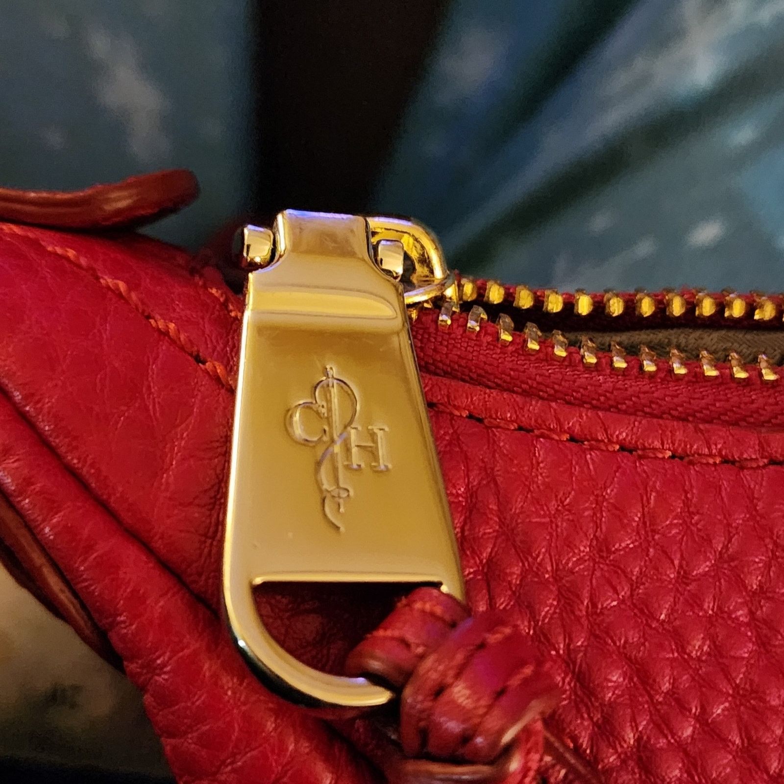 Cole Haan Cole Haan Red Leather Tote Bag Size ONE SIZE - 10 Thumbnail