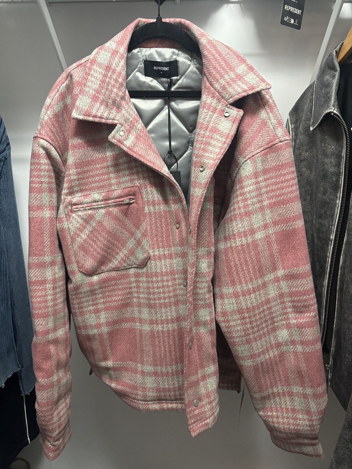 Represent Clo. Represent Clo Quilted Flannel Shirt Size US M / EU 48-50 / 2 - 1 Thumbnail