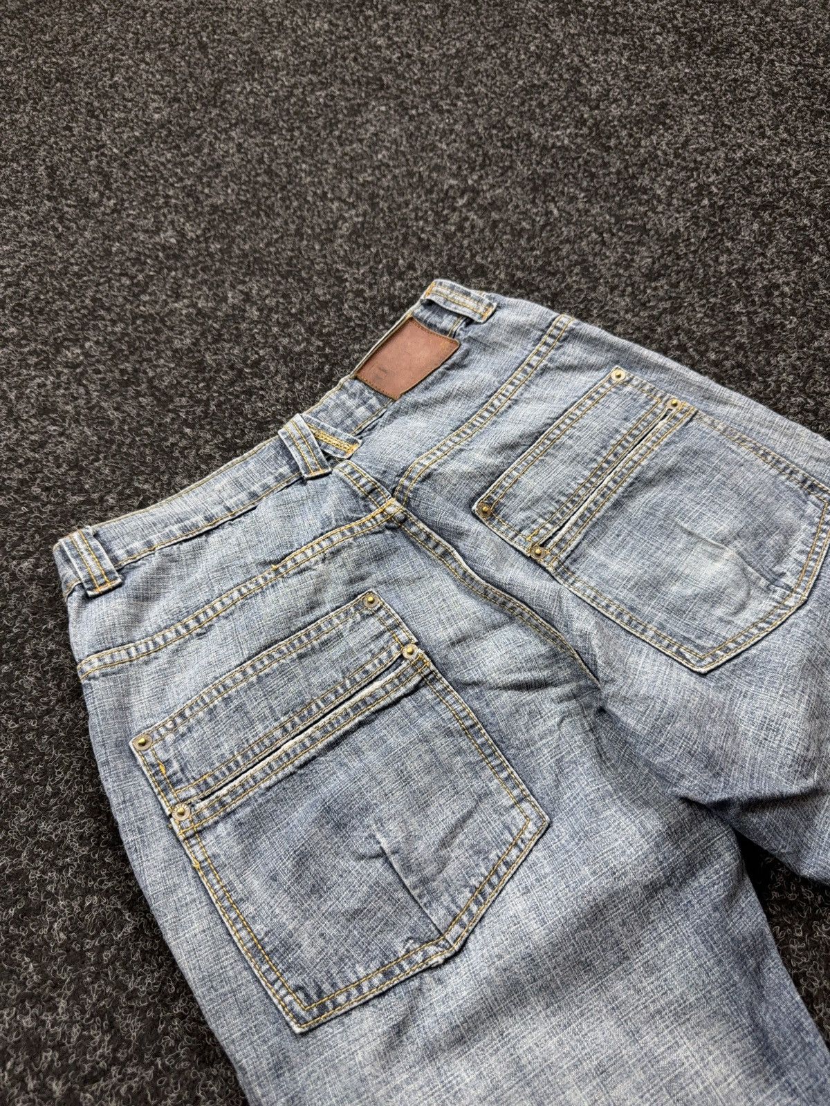 Japanese Brand Y2K 00s Japanese Number Nine Punk Rock Retro Avant Garde Size US 30 / EU 46 - 14 Thumbnail