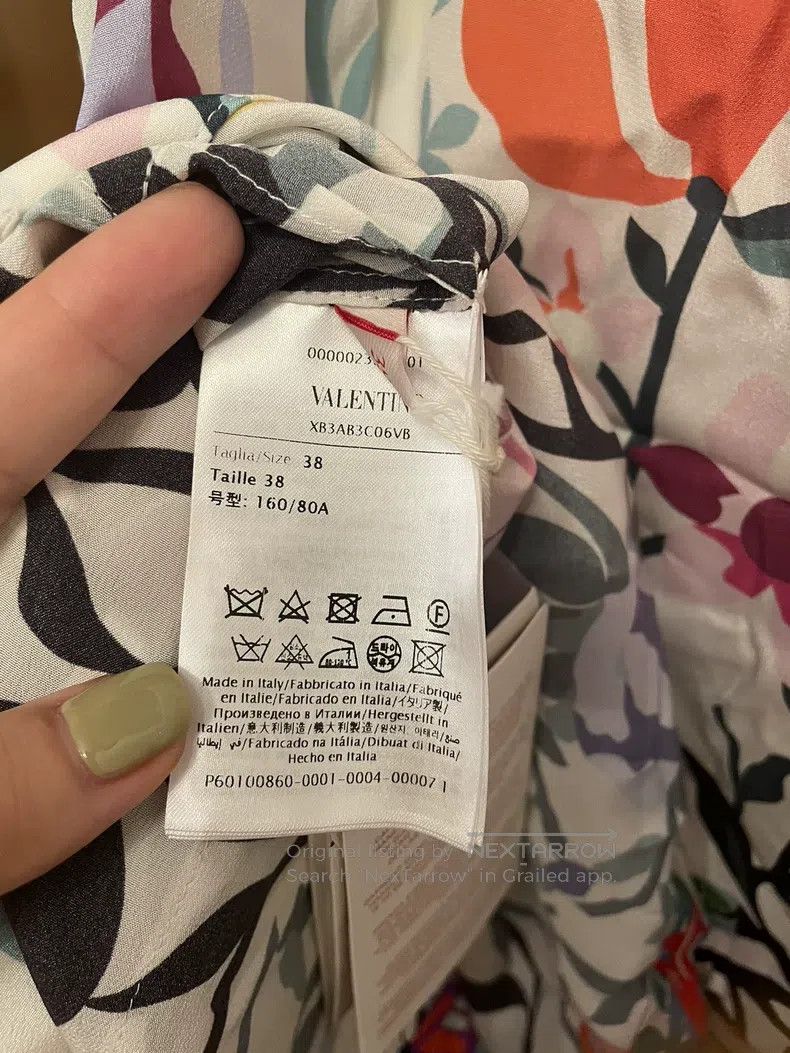 Valentino Valentino Colorful patterned silk shirt cardigan Size M / US 6-8 / IT 42-44 - 4 Thumbnail