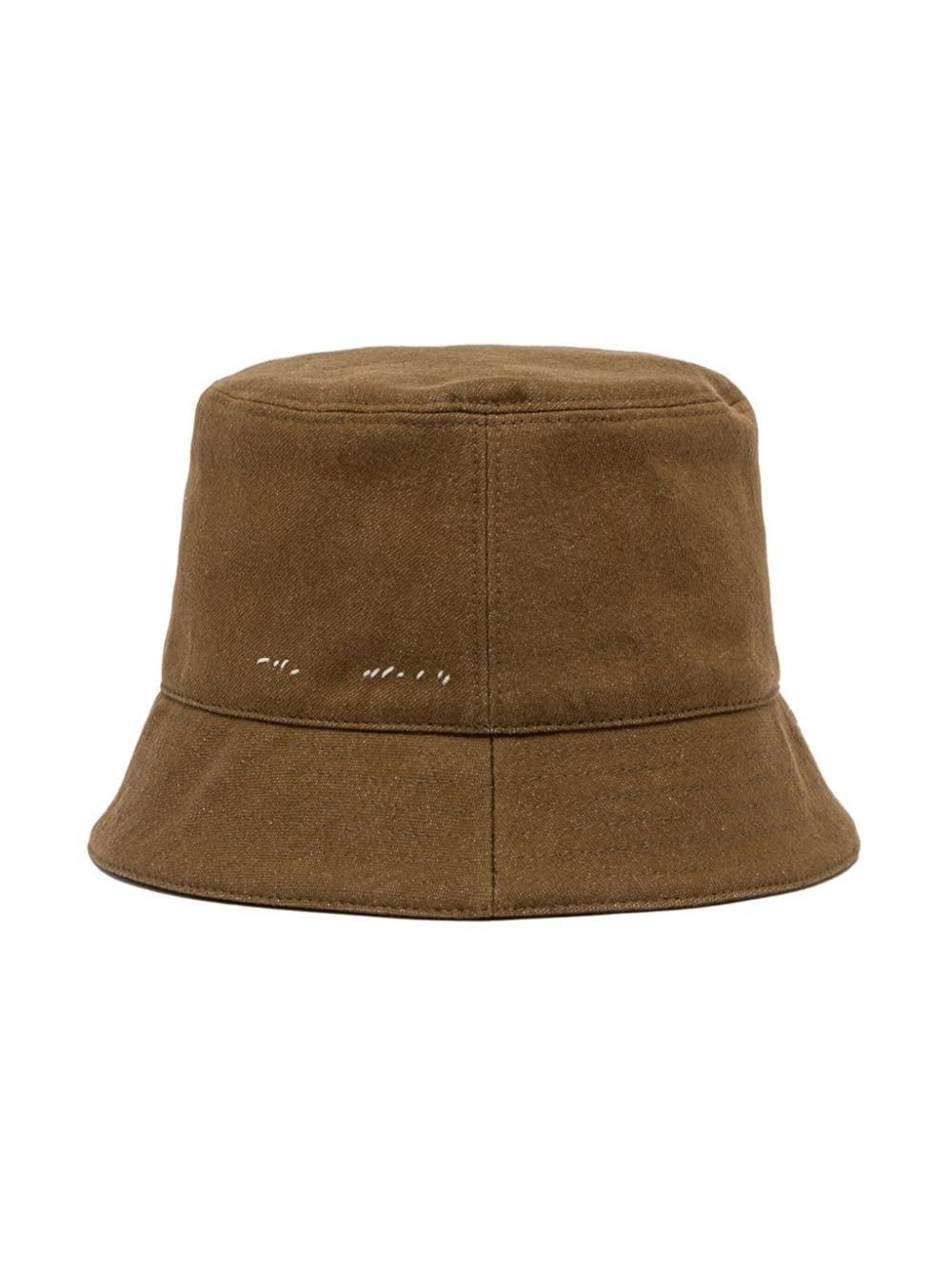 Marni o1f1d3z1125 Size: OS / Logo-Embroidered Bucket Hat / Cap Size ONE SIZE - 3 Thumbnail