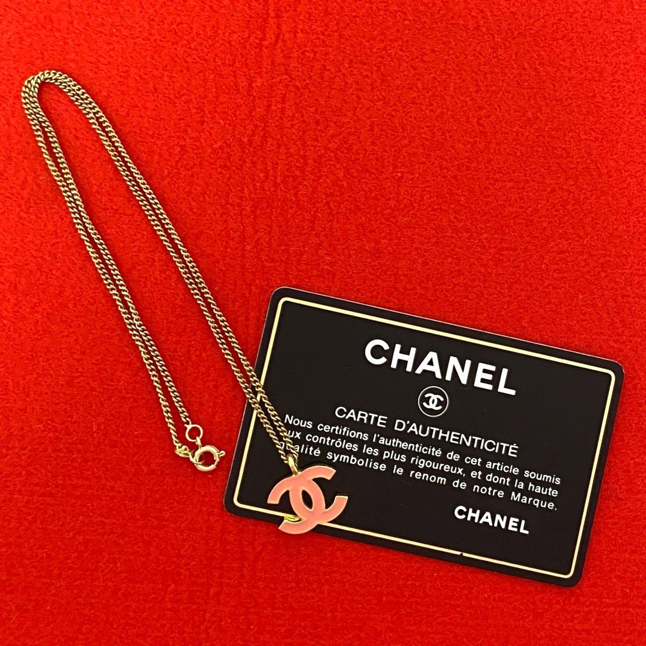 Chanel Chanel Chanel Coco Mark Necklace Metal Necklace DUTY FREE for USA Size ONE SIZE - 1 Thumbnail
