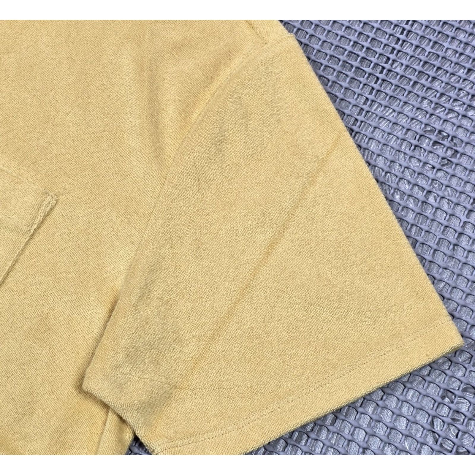Outerknown Outerknown Polo Shirt Terrycloth High Tide Yellow Pocket Men’s M Short Sleeve Shirt Mens Yellow Pocket High Tide Beach Classic 90s? Size US M / EU 48-50 / 2 - 4 Thumbnail