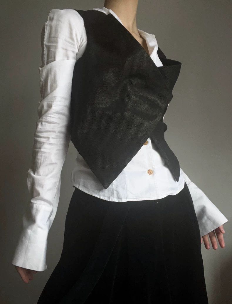Vivienne Westwood Vivienne Westwood Irregular deformed witch corset vest Size S / US 4 / IT 40 - 5 Thumbnail