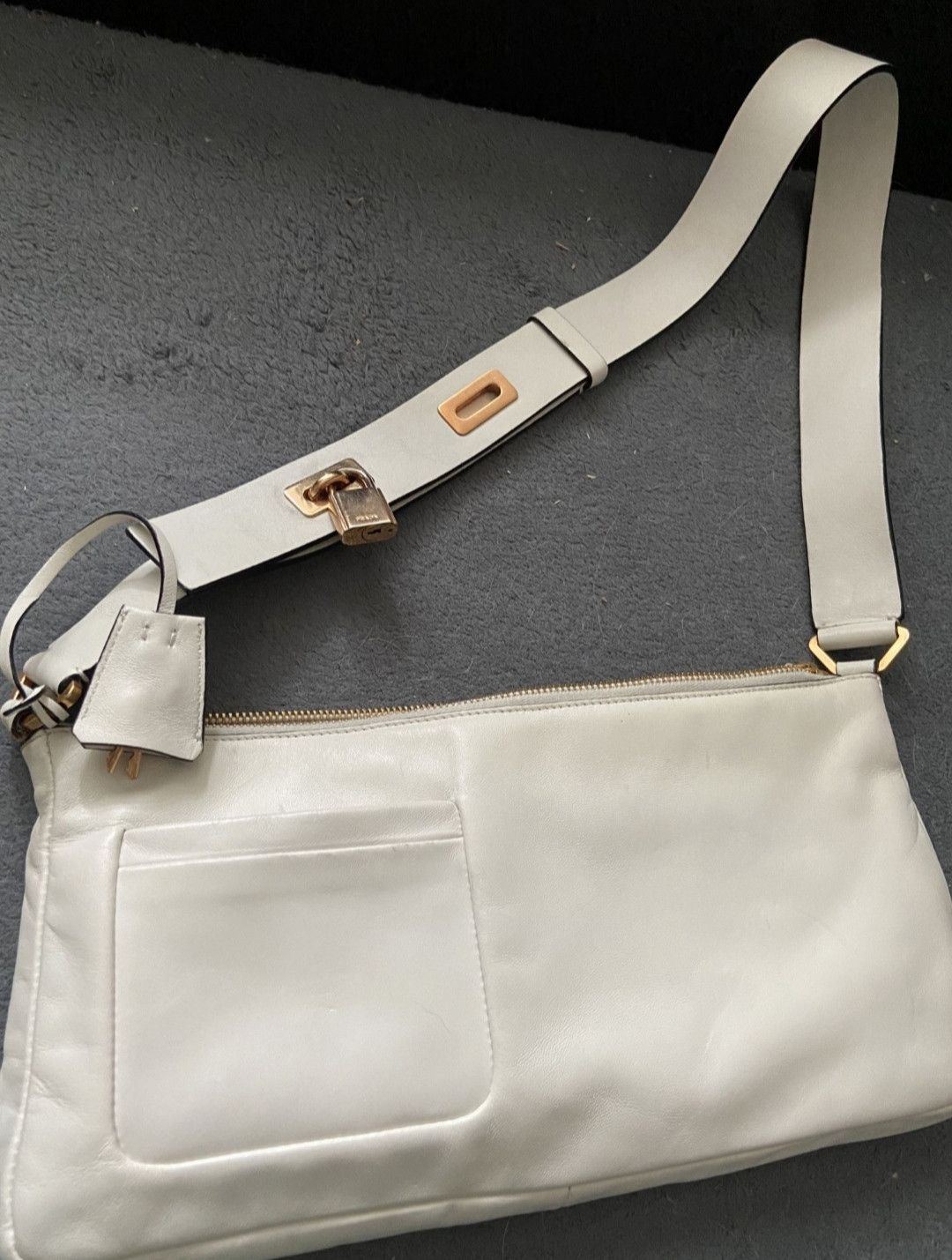 Prada Prada Mini Leather shoulder bag Size ONE SIZE - 1 Thumbnail