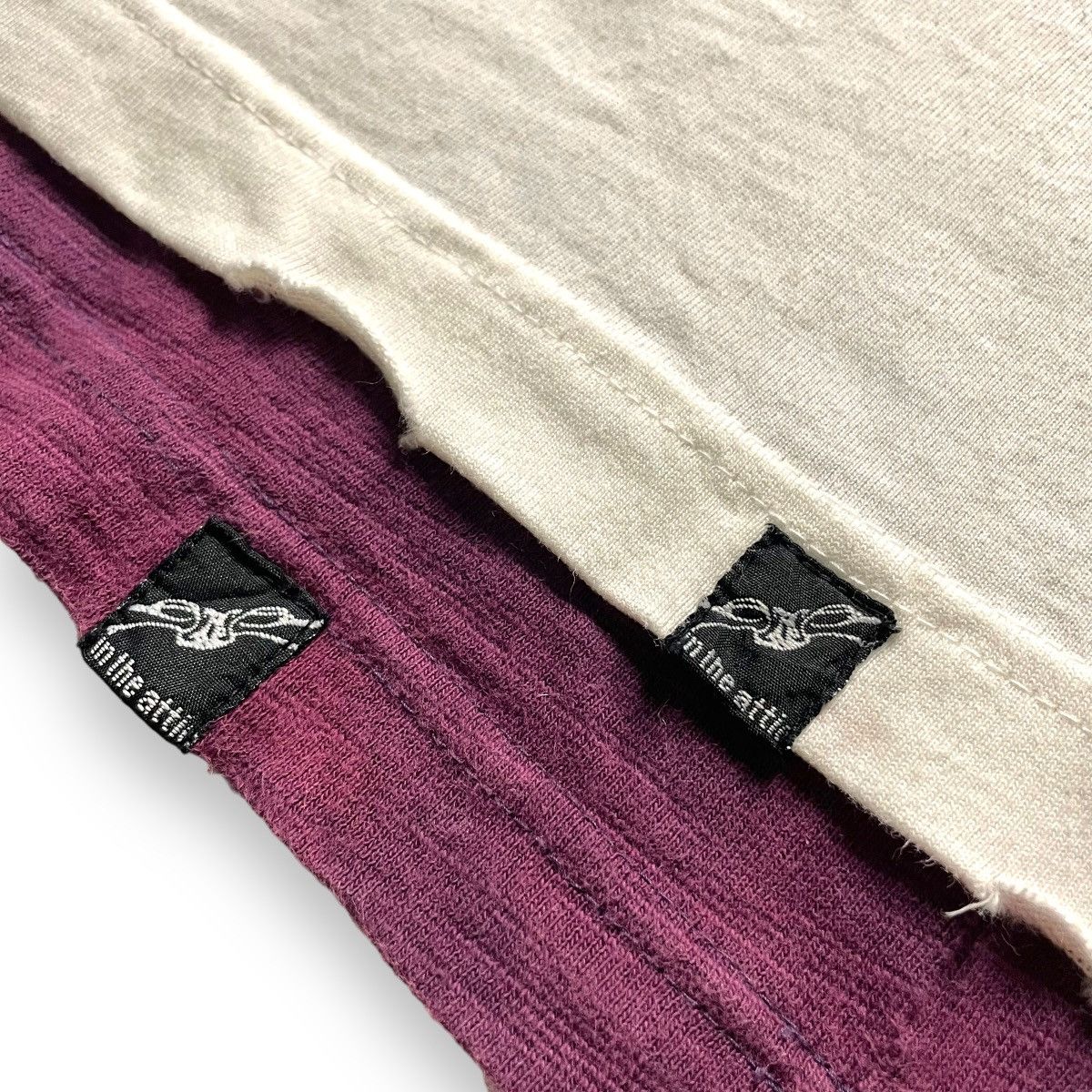 In The Attic 🇯🇵 Y2K IN THE ATTIC WORDING DOUBLE LAYER SLEEVELESS Size US L / EU 52-54 / 3 - 6 Thumbnail