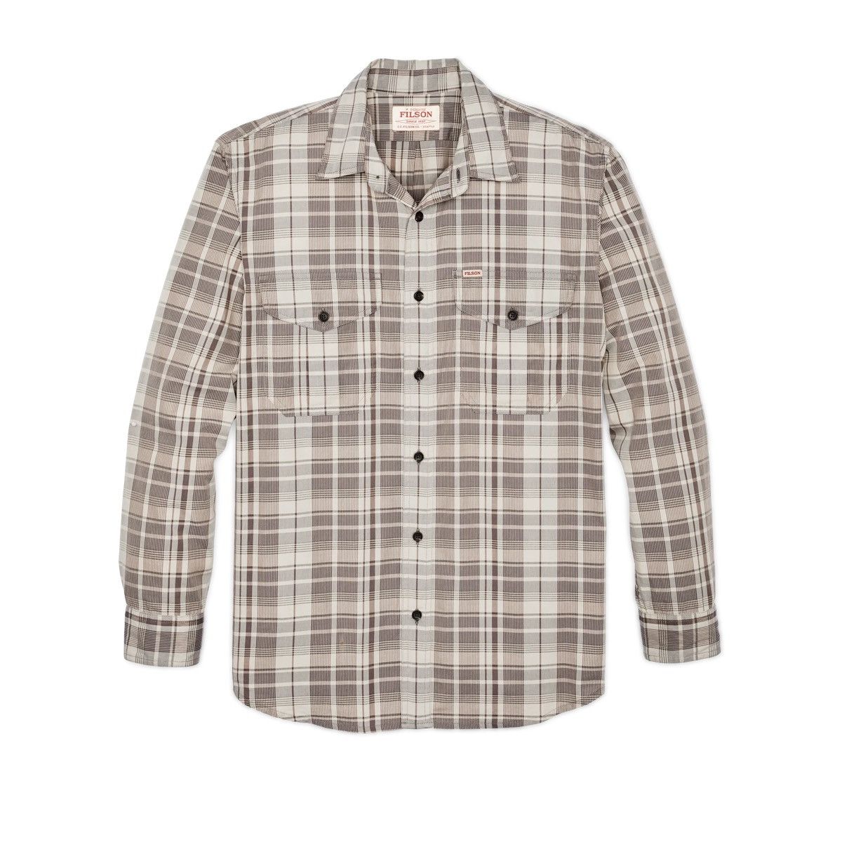 Filson Filson Washed Feather Cloth Shirt Size US M / EU 48-50 / 2 - 2 Thumbnail