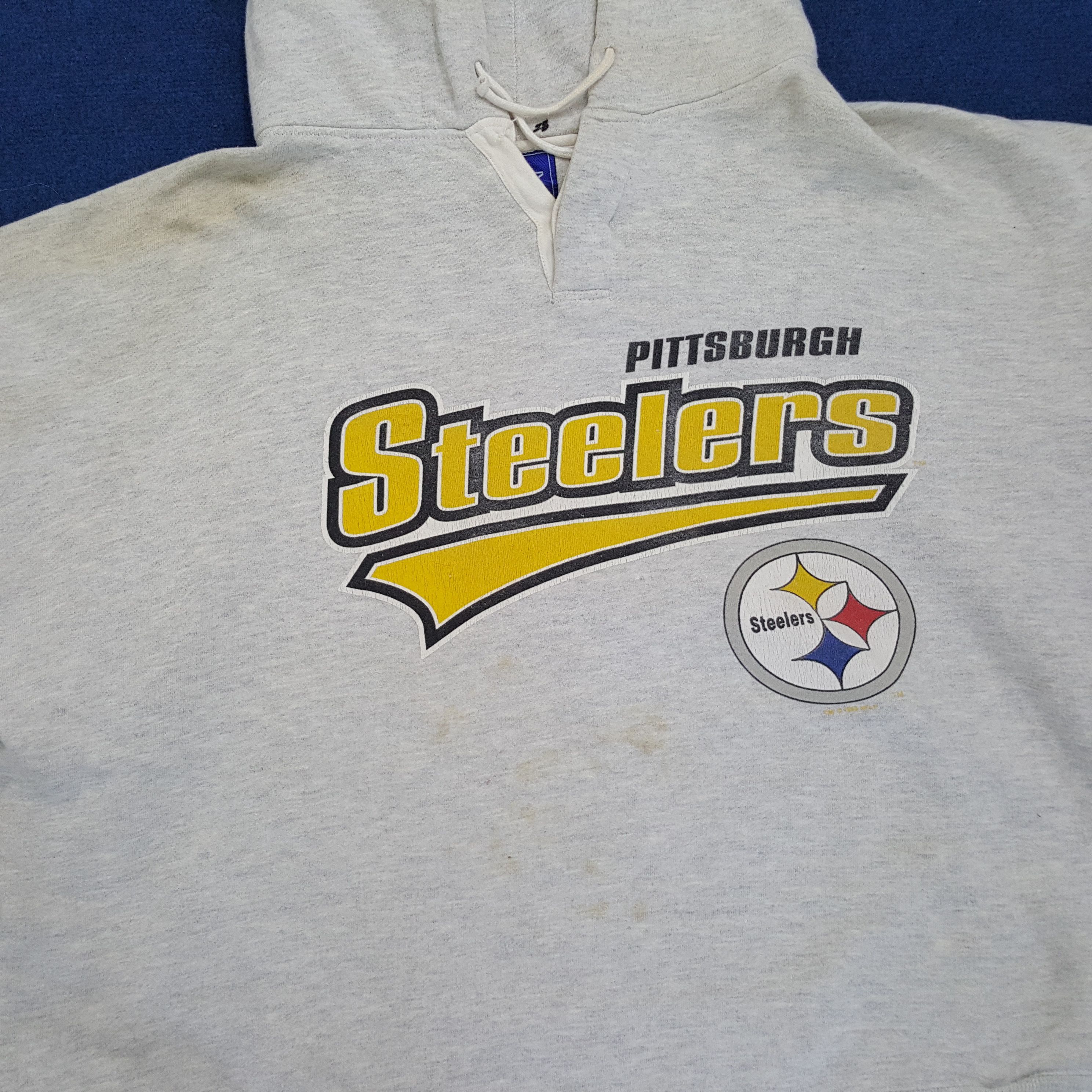 NFL × Vintage Vintage Pittsburgh Steelers American Football Hoodies Size US XXL / EU 58 / 5 - 2 Thumbnail