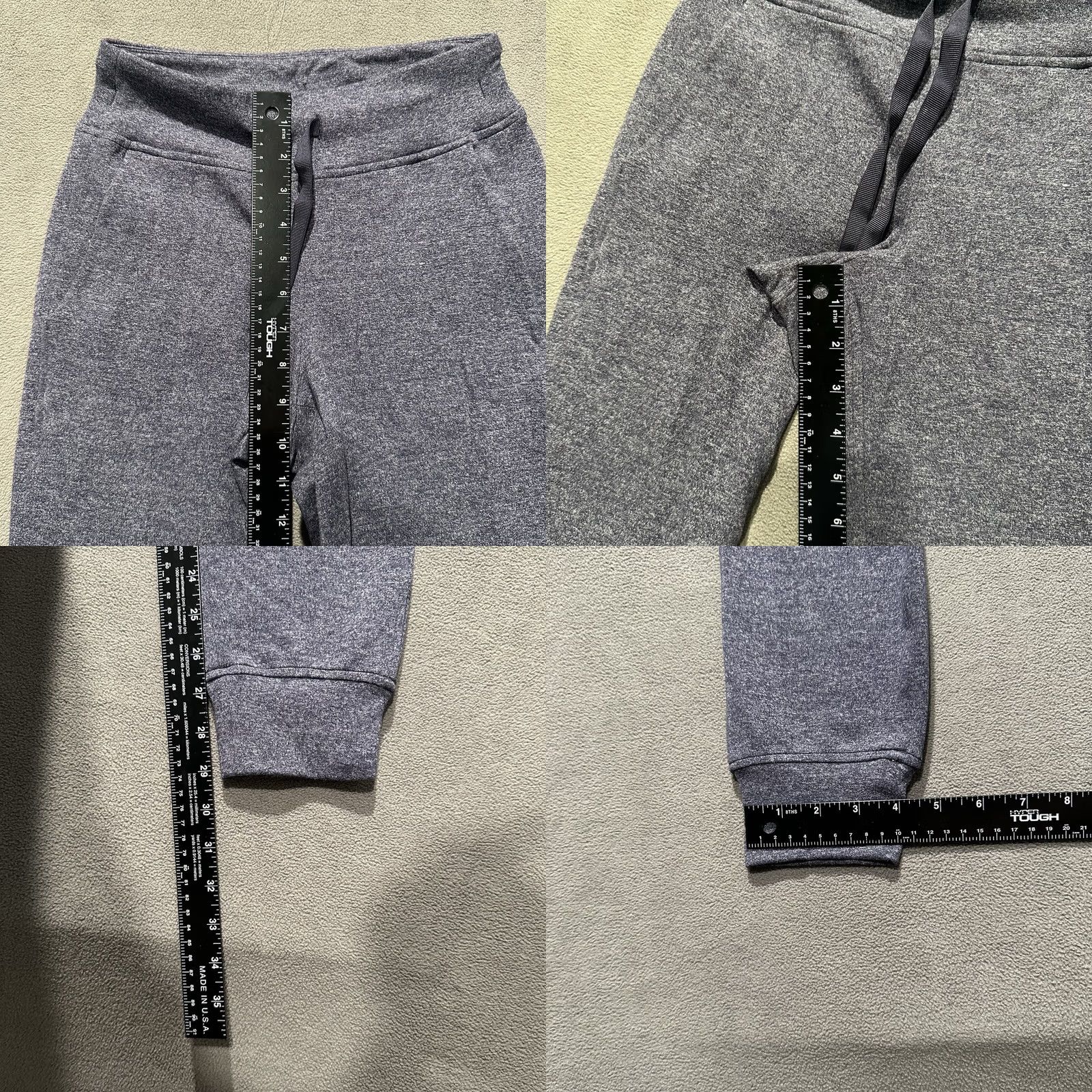 Lululemon Lululemon Pants Womens 2 Heather Blue Ready To Rulu Jogger Athleisure Yoga EUC Size 26" / US 2 / IT 38 - 9 Thumbnail