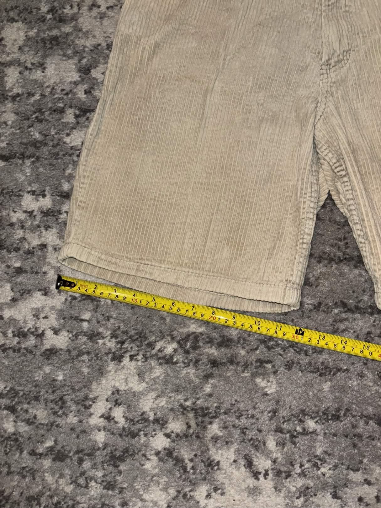 Gap 00s Gap Baggy Corduroy Shorts Size US 35 - 4 Thumbnail