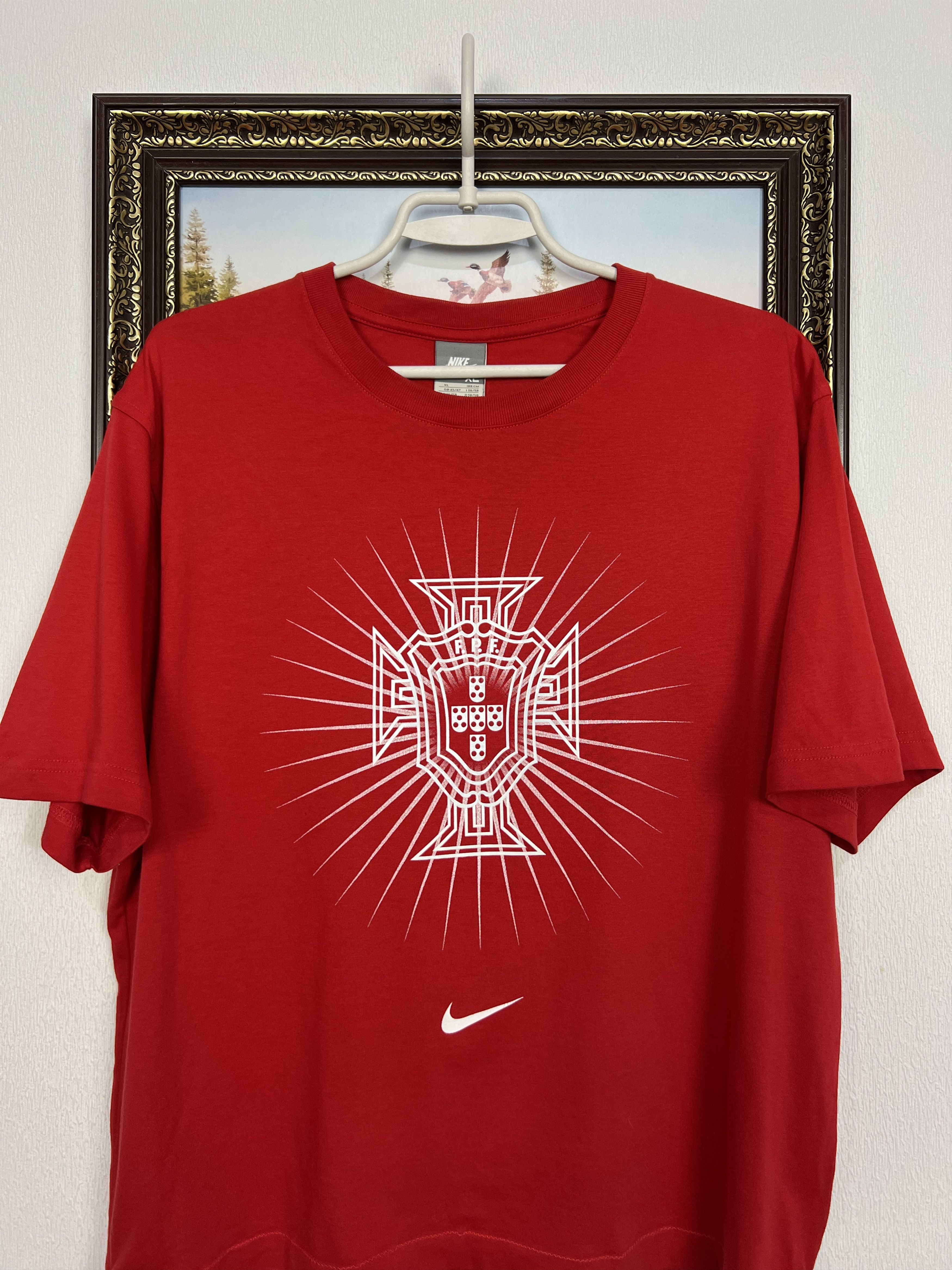 Nike Vintage Nike Portugal Football Train Shirt Soccer National Size US XL / EU 56 / 4 - 2 Thumbnail