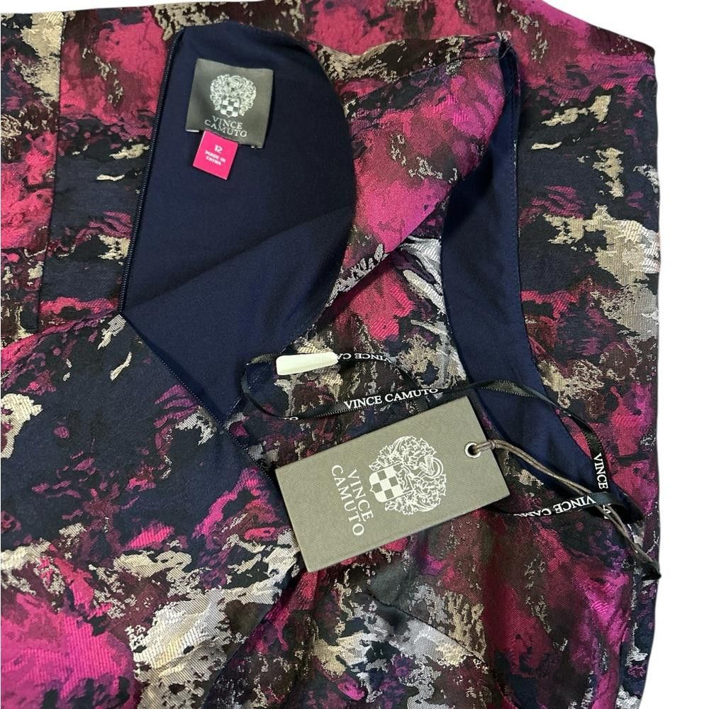Vince Camuto Vince Camuto Sleeveless Metallic Print Mini Dress, Size 8 Size XL / US 12-14 / IT 48-50 - 4 Thumbnail