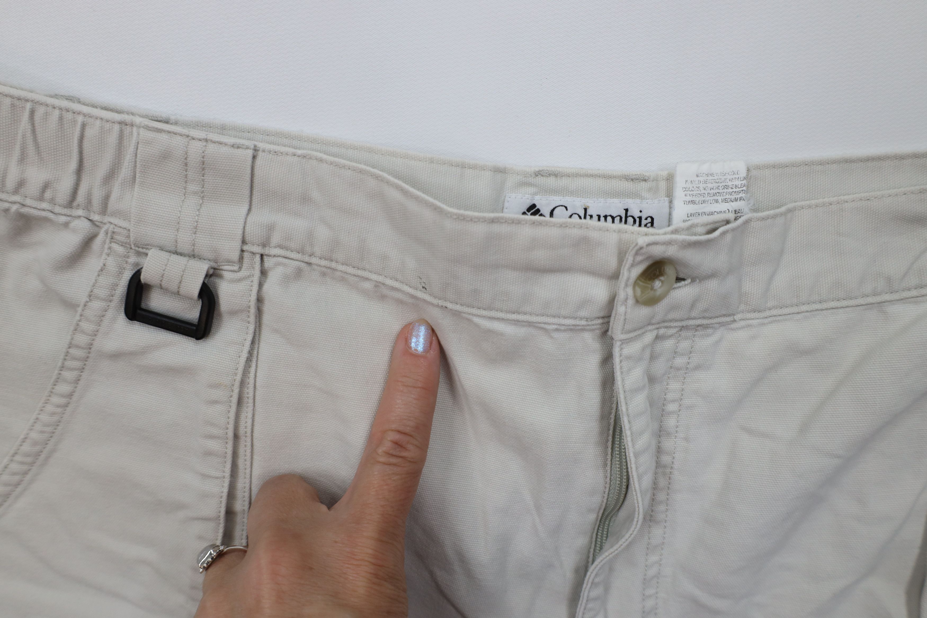 Columbia Vintage Y2K 2002 Columbia Knee Trekking Hiking Cargo Shorts Size US 36 / EU 52 - 8 Thumbnail