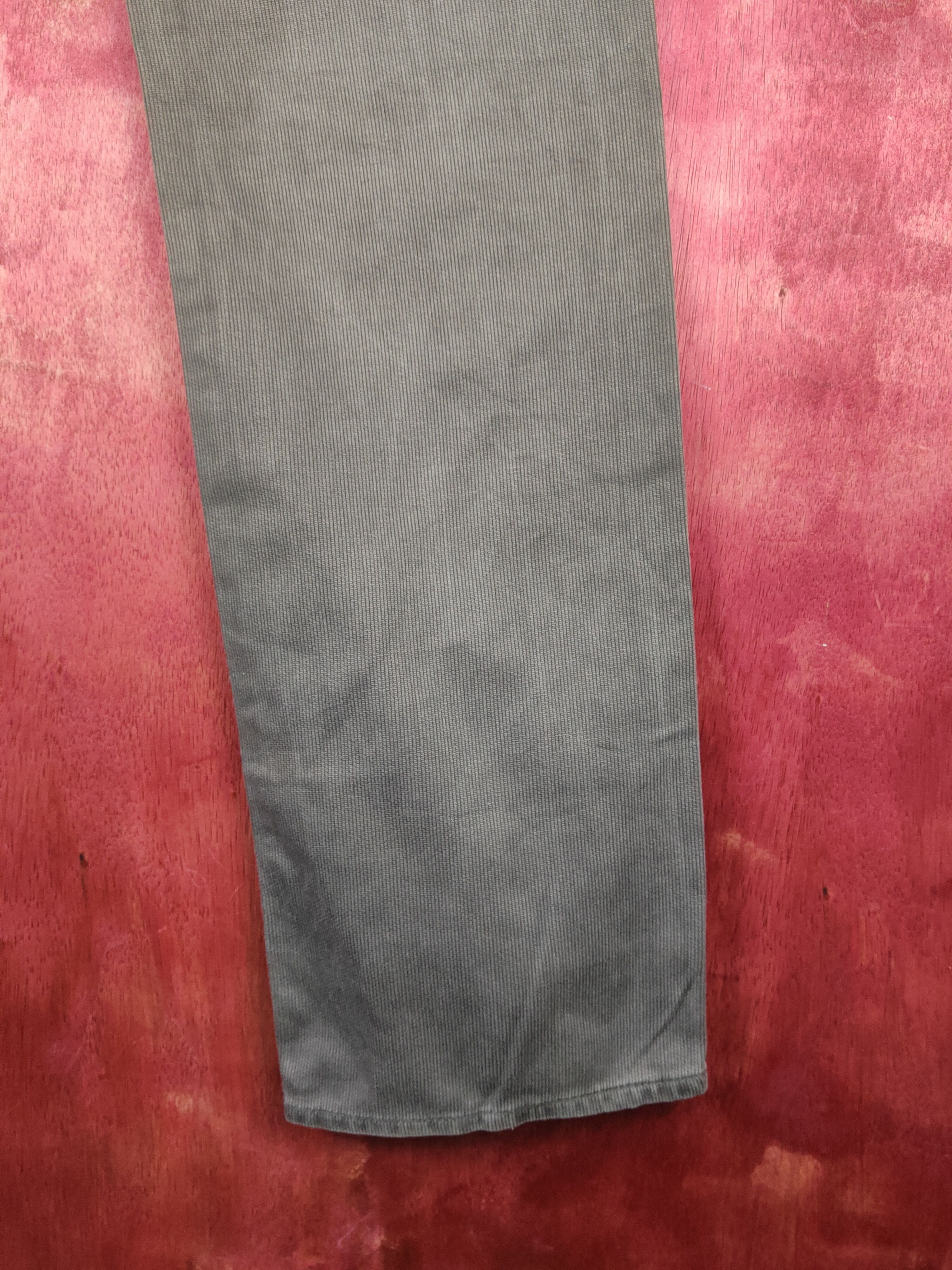 Levi's 911 Levi's Big E Dark Gray corduroy vintage Pants #S1872 Size US 33 - 13 Thumbnail