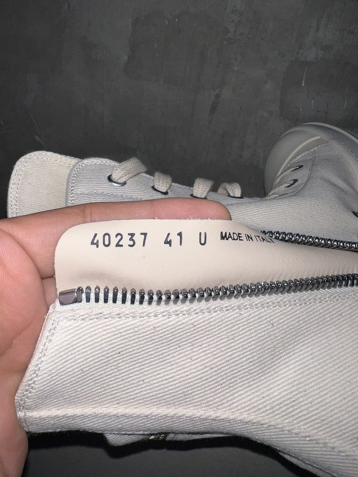 Rick Owens Rick Owens DRKSHDW Cargo Pocket “Face” Ramones High Size US 8 / EU 41 - 17 Thumbnail