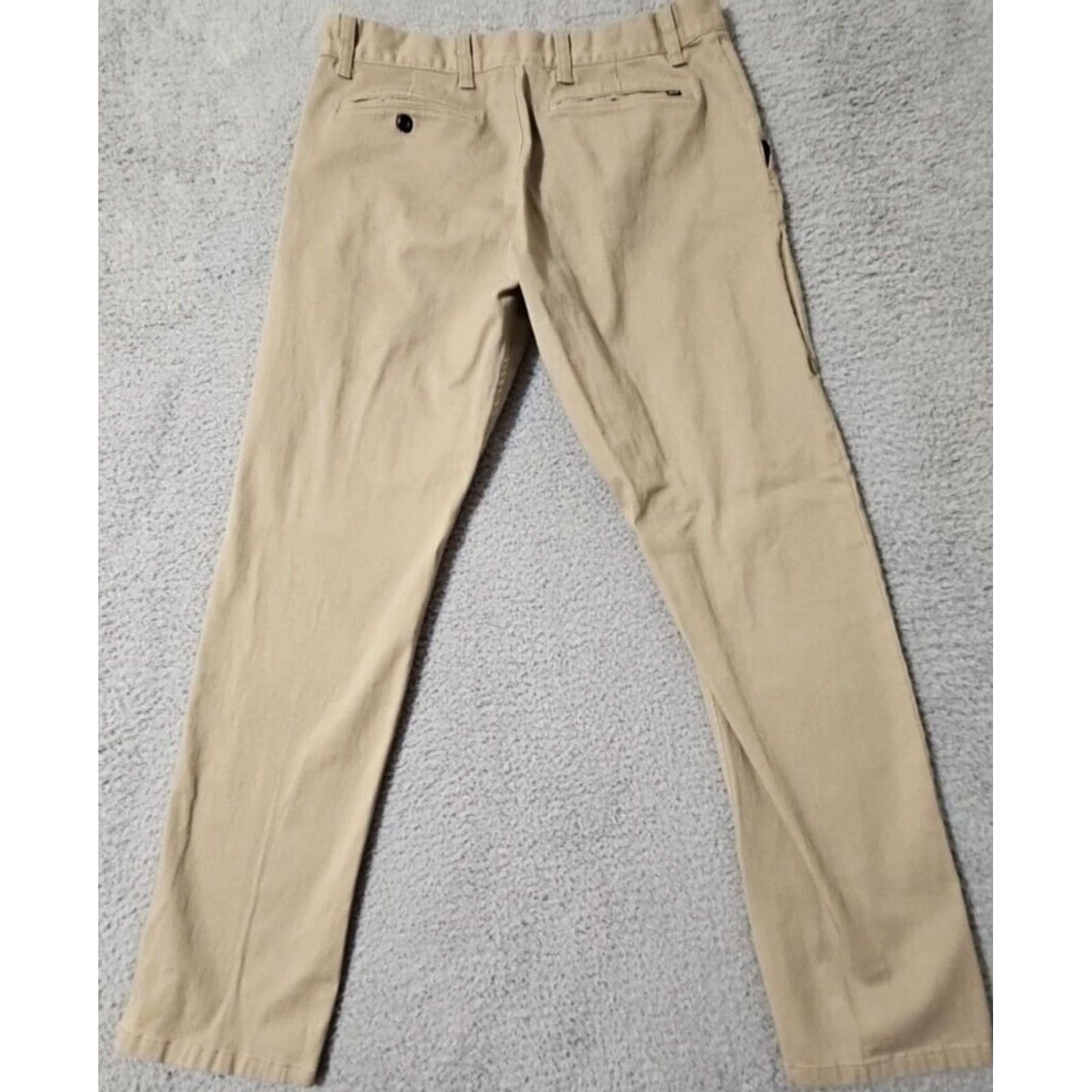 Nike Nike SB Chino Pants Mens Size 32 Beige Casual 933233-235 Flat Front Athletic Canvas Straight Size US 32 / EU 48 - 2 Thumbnail