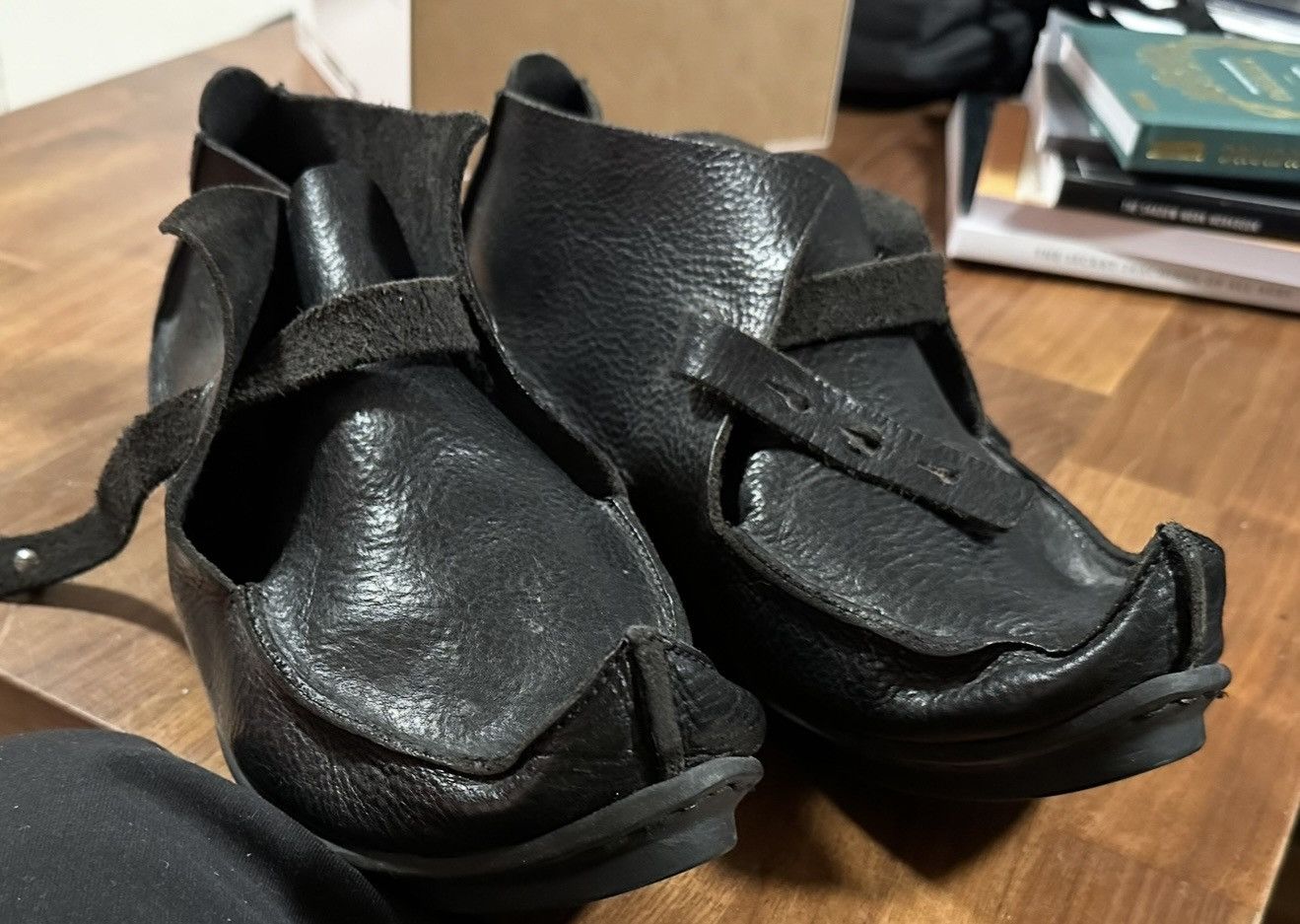 Trippen Men’s Trippen Black Elf Low Cut Boot - sz 13 Size US 13 / EU 46 - 10 Thumbnail
