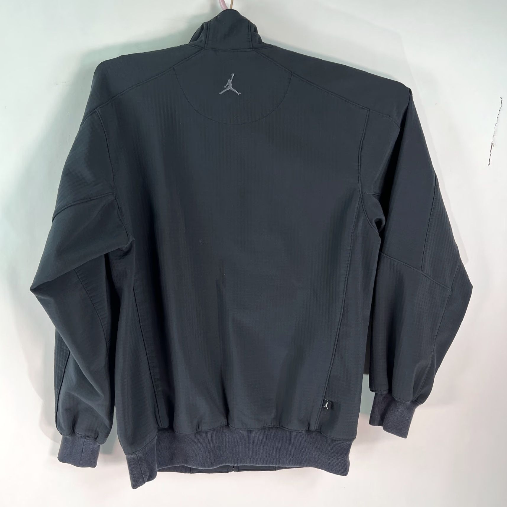 Jordan Brand Air Jordan Mens Long Sleeve Activewear Full Zip Black Jacket M Medium Jacket Size US M / EU 48-50 / 2 - 2 Thumbnail