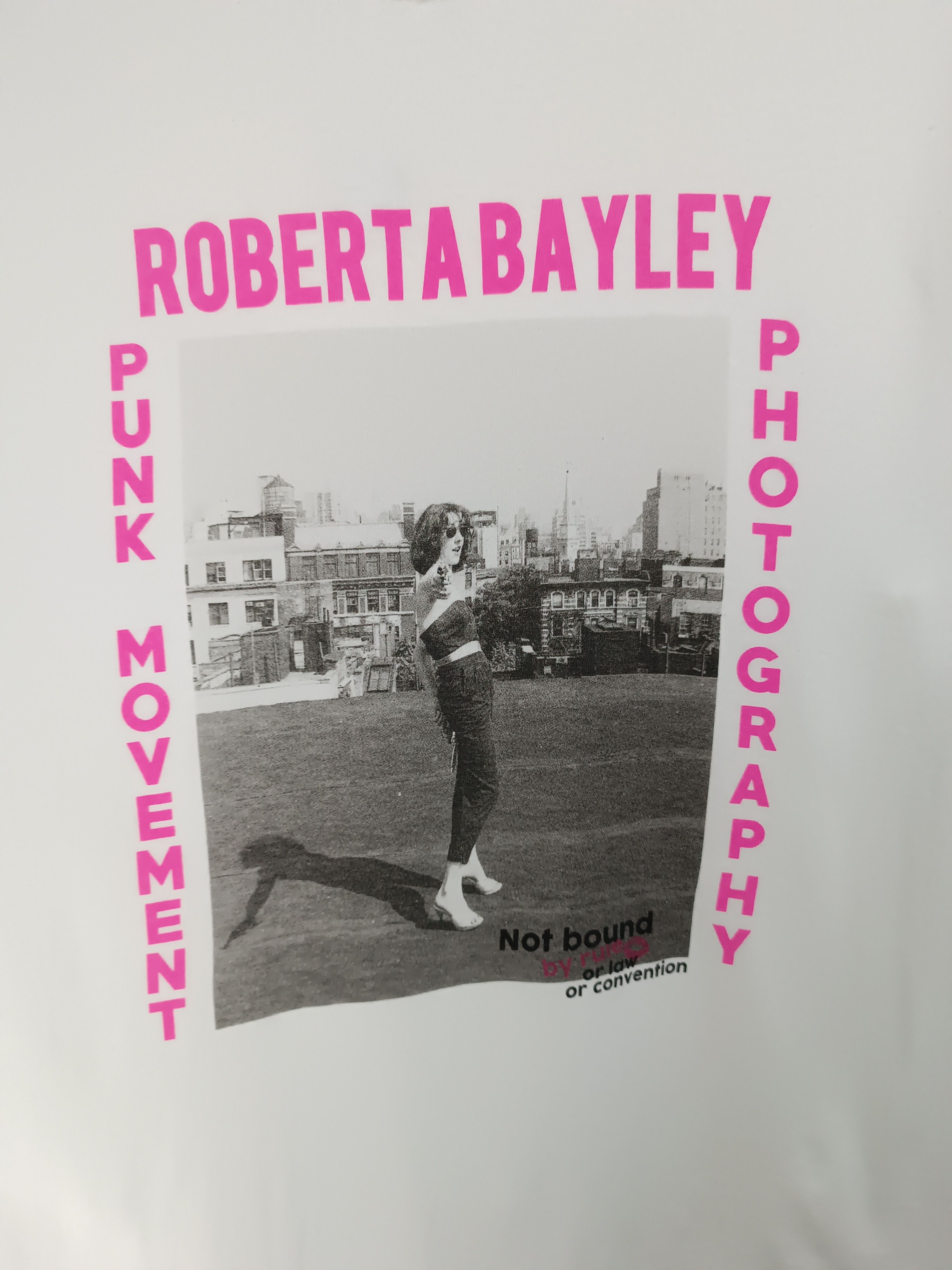 Band Tees VINTAGE ROBERTA BAYLEY PUNK MOVEMENT PHOTOGRAPHY TEE Size US M / EU 48-50 / 2 - 10 Thumbnail