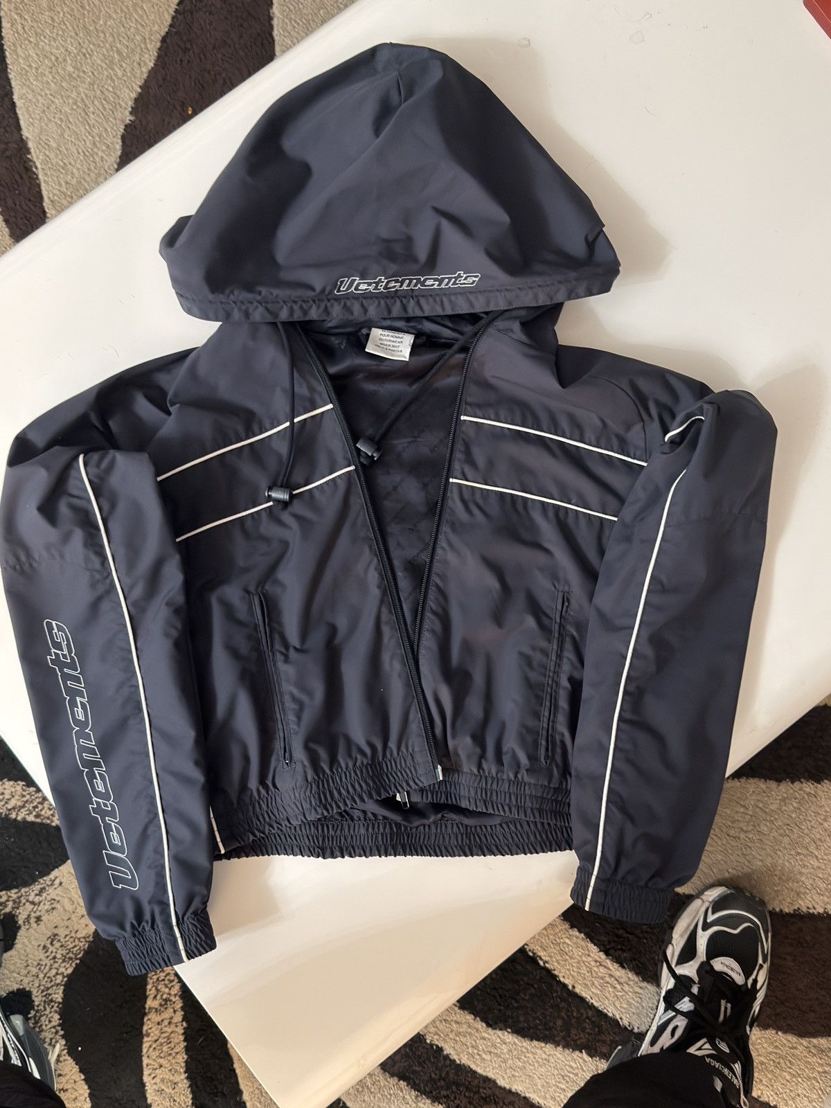 Vetements Vetements 2017 Fall/Winter Cropped Striped Track Jacket Size US XS / EU 42 / 0 - 1 Thumbnail