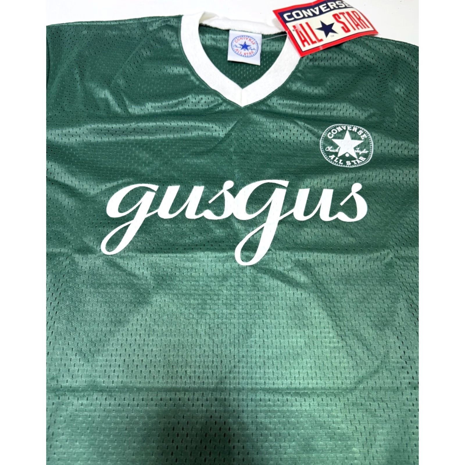 Converse VINTAGE 2000 GUS GUS ALL STAR CONVERSE T-Shirt Unisex Adult Large Green Collectible Size US L / EU 52-54 / 3 - 4 Thumbnail