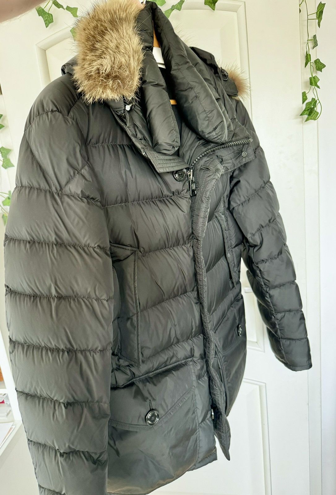 Moncler Moncler Cluny - Fur Hood Jacket Size US L / EU 52-54 / 3 - 10 Thumbnail