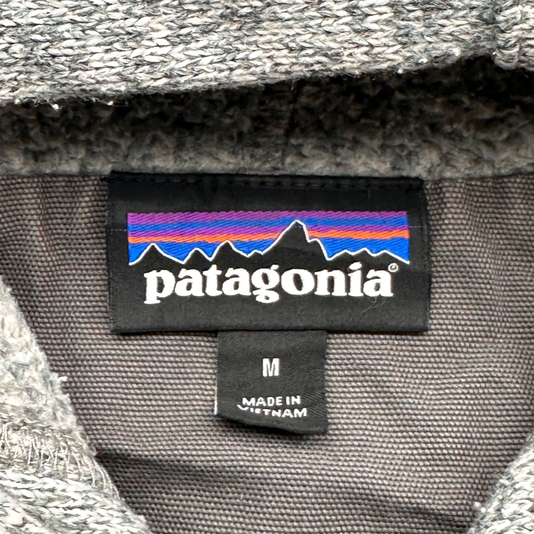 Patagonia Patagonia Better Sweater Hybrid Hoody Duck Canvas Fleece Jacket Mens Medium Gray Full Zip Hooded Bomber Jacket Size US M / EU 48-50 / 2 - 2 Thumbnail
